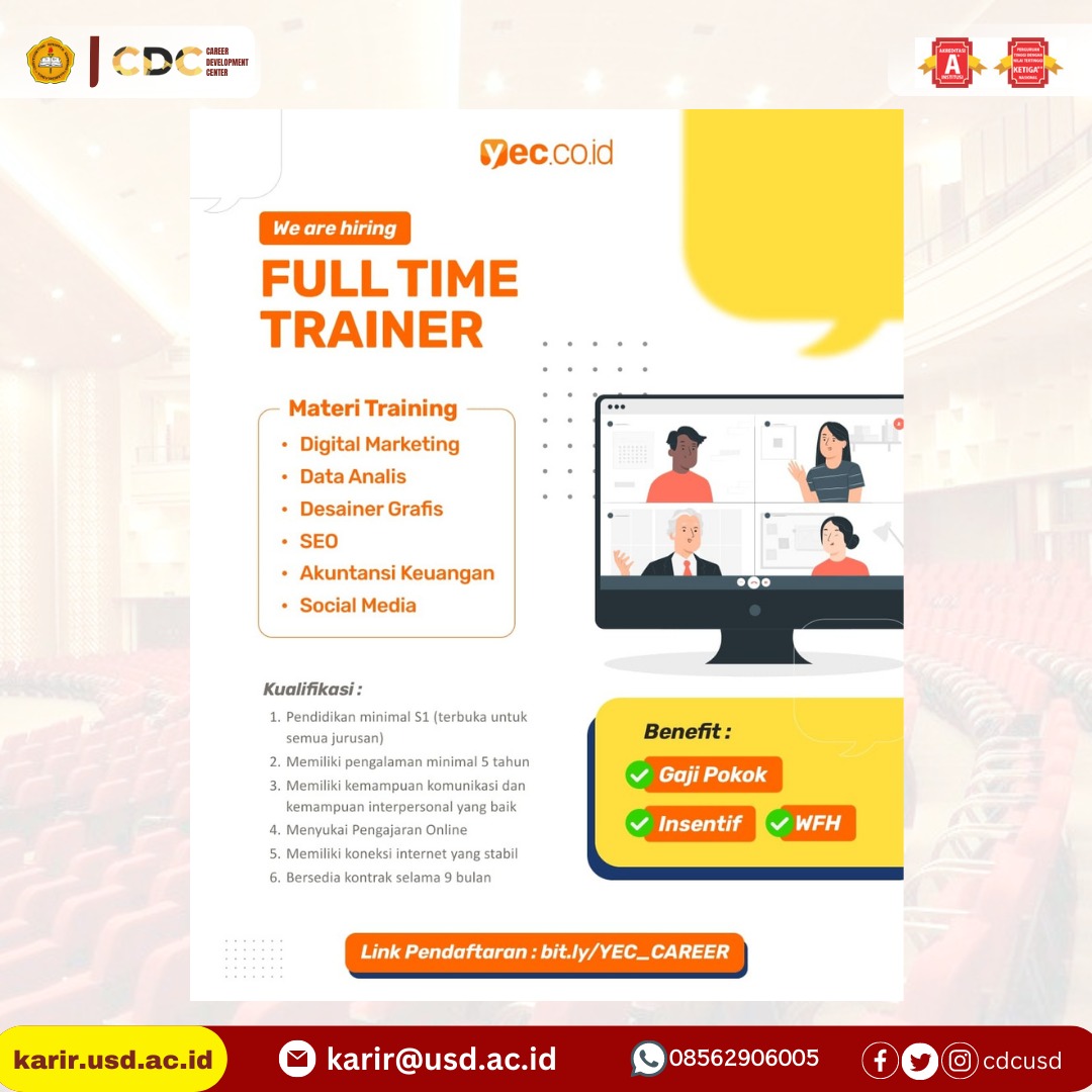 cdcusd's tweet photo. Info lowongan pekerjaan !
#cdcusd #cdcsadhar https://t.co/BulsQkujDT