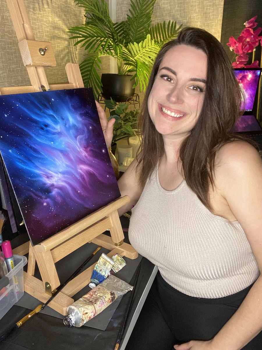 Cathrin Machin Space Art tweet media