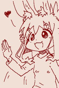 「ちかごろのらくがき2 エビフライ」|うちうのイラスト