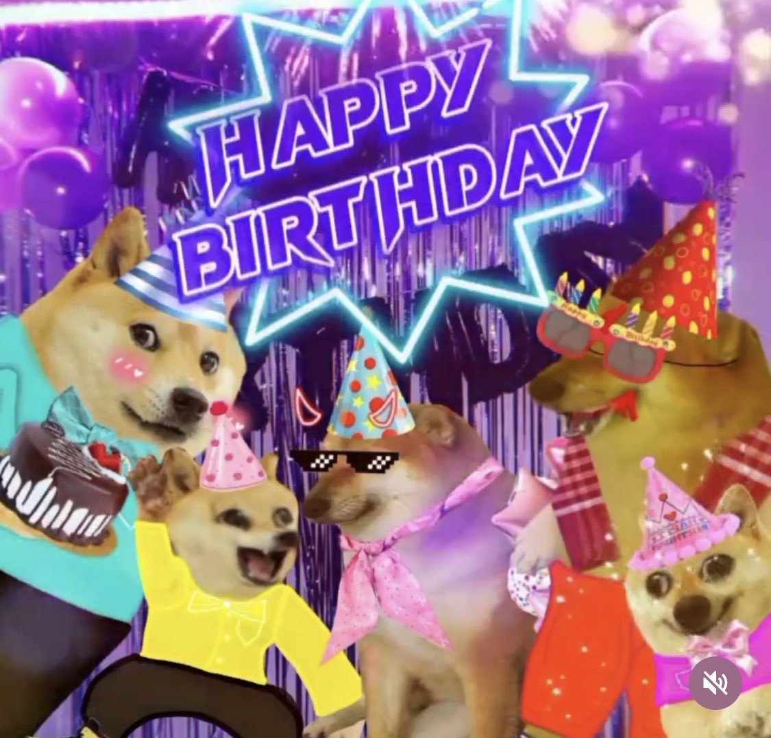 valleygirlvara's tweet photo. Happy birthday 🎂 @sgtesco! Thanks for all of the joy you bring into my life! 💖☀️ @mydogetip tip @sgtesco 21 doge https://t.co/paTxifYvRs