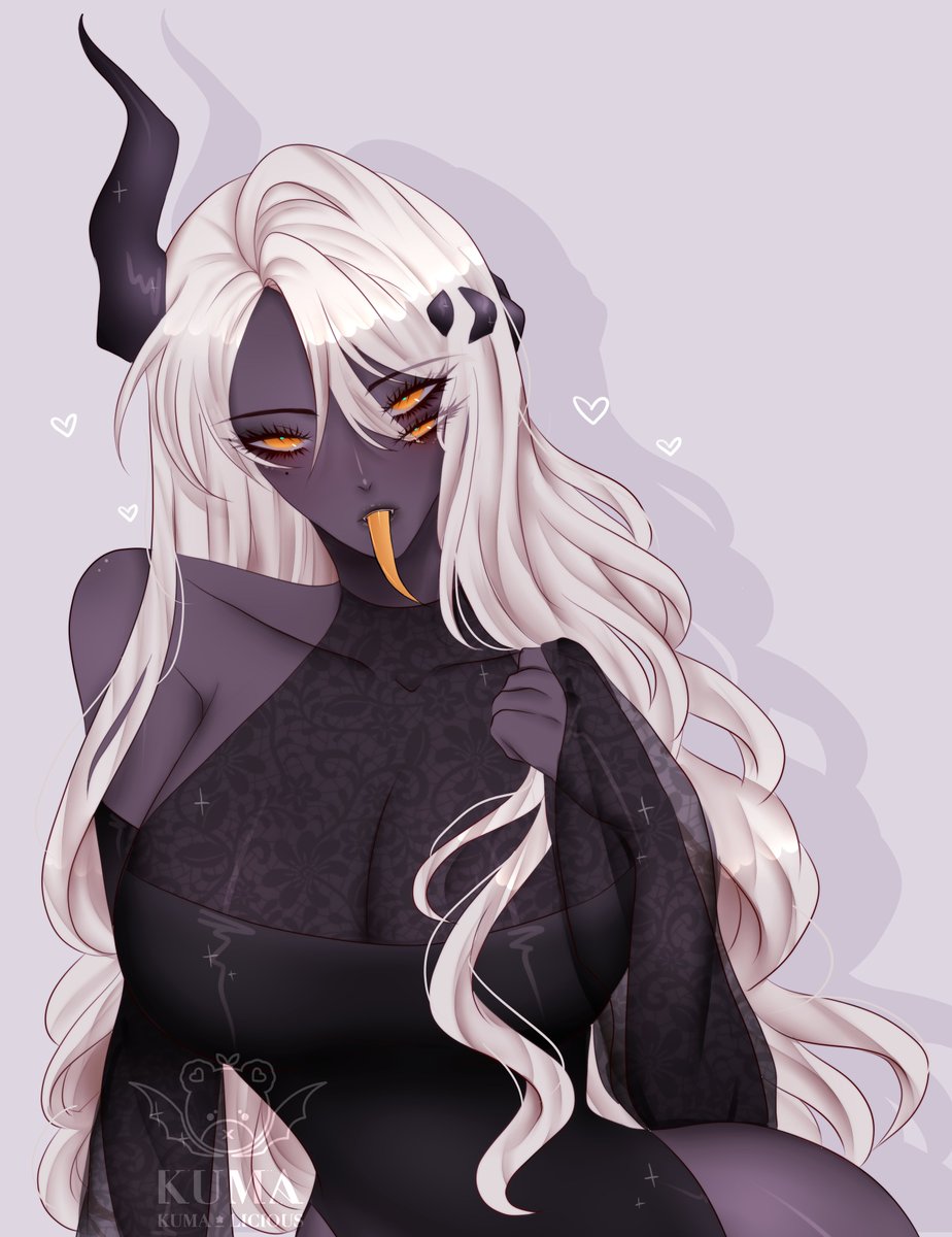 KUMA_LICIOUS's tweet photo. rendered headshot comm for @/xtrophod <3
tysm for commissioning me! it was pleasure to draw her ππ #XtroOc https://t.co/1N3dNYFd7u