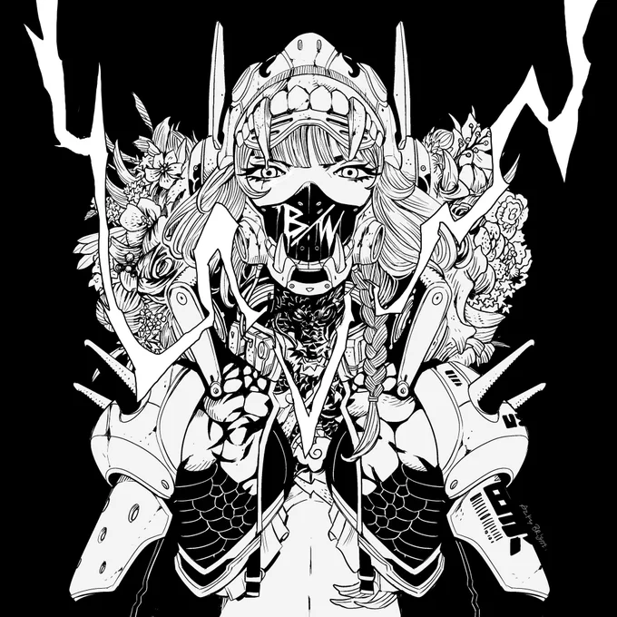 My artbook "B/W" ANIME EXPO limited variant cover