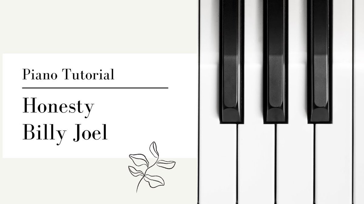 moggyhikikatari's tweet image. How To Play Honesty by Billy Joel Piano Tutorial #shorts youtube.com/shorts/7lu5N1z… @YouTubeより
#pianotutorial
#ピアノ弾き語りレッスン