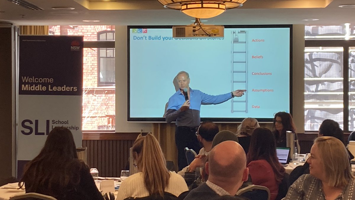 UON_TTRC's tweet image. Neil McDonald @QELIedu getting middle leaders down their ladder #mldp @NSWSLI @JJarvis1