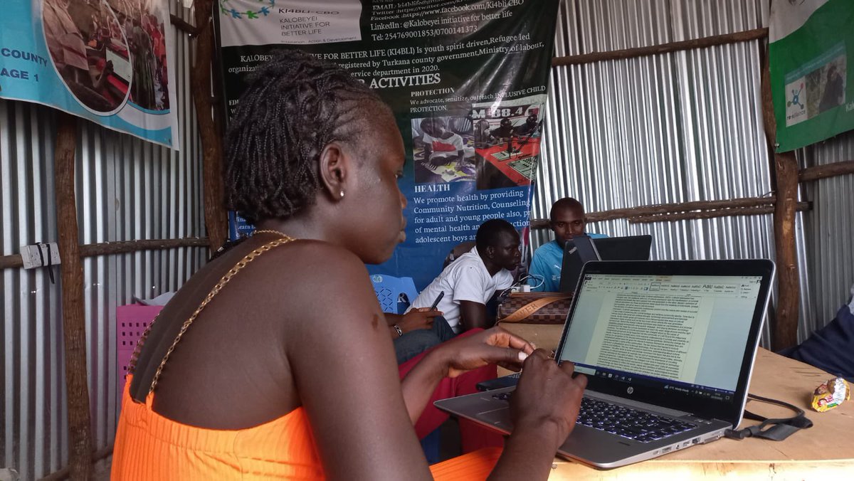 TSkilledwomen's tweet photo. Meet our speaker Akso Kaposho  @KaposhoM from DR Congo who resides in Kenya and is the founder of youth led refugee led-organization @ki4bli .Read more about Akso on https://t.co/EYlVDtx4px  

#worldrefugeeday2023 #refugeeforum #GCR #refugees #iworkwithrefugees #tswini https://t.co/ICtAejyrn0