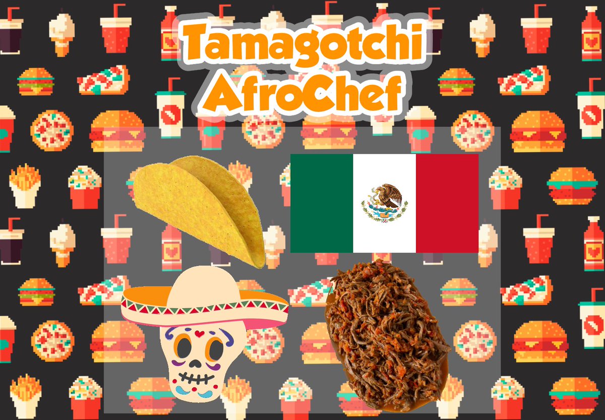 habtium's tweet photo. 🚨 ¡Llegó el momento, #AfroChef! 👩🏻🍳
💭 Tendrás que adivinar cuál es el plato de comida típica que se asocia a las imágenes y así alimentar a tu bonito Tamagotchi. 🥘
➡️ Responde con la imagen de tu Tamagotchi y el plato típico al lado. 👨🏻🍳
Tienes 30 minutos. 🕕 🏃🏻♂️💨 https://t.co/Yt26tNx4wk