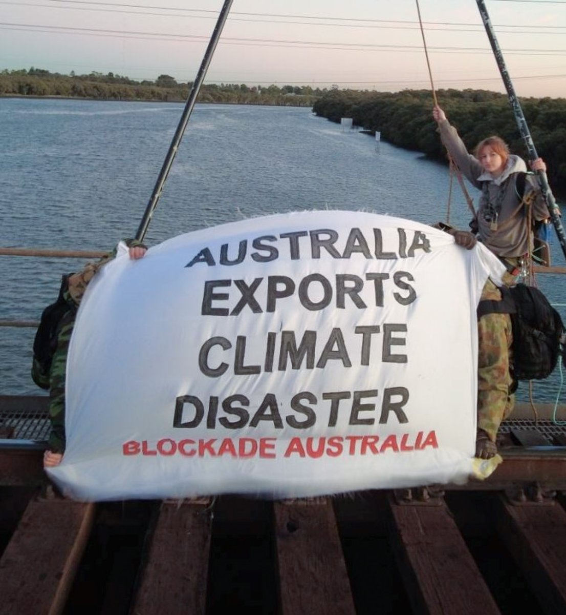 Shameful - Australia continues to jail peaceful climate protesters Max, Andy & Darsh from @BlockadeAus were all refused bail by a Brisbane court this week & are being held in custody until July 17 #ProtectProtest @hrw