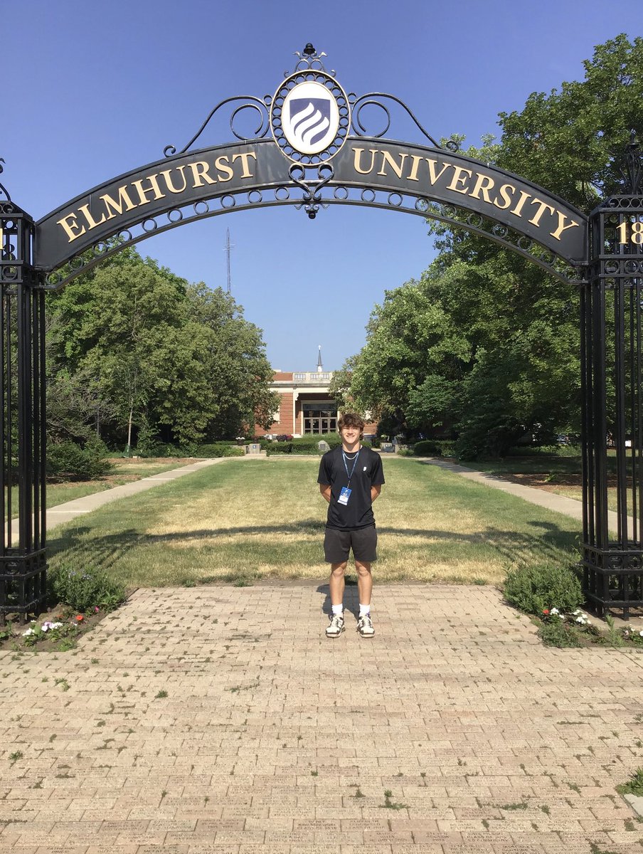 Had a great visit at Elmhurst University! Cant wait to see what is yet to come. <a href="/Coach_Tahaney/">Jake Tahaney</a> @CoachMurray_EU <a href="/ElmhurstU_FB/">Elmhurst University Football</a>