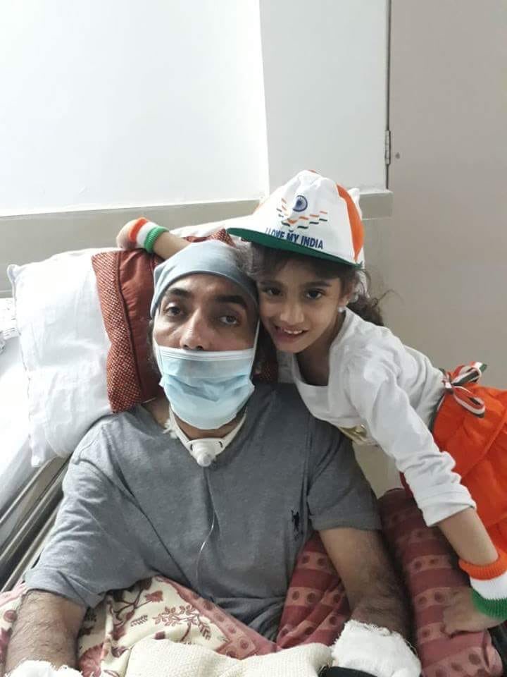 Blessings for Ashmeet on her birthday today Her father

LIEUTENANT COLONEL KARANBIR SINGH NATT

is immobile can't speak can't recognize or respond.Completely unresponsive he is fed meals through food pipe.
Lt Col Natt is injured fighting terrorist in J&K in 2015
#FreedomisnotFree