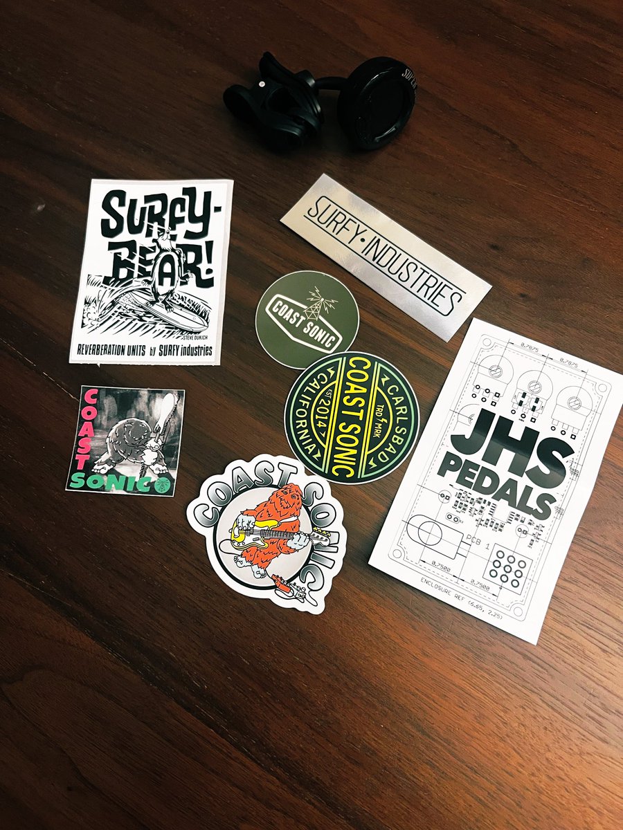 If you buy #guitarpedals then you might have a lot of stickers 🤘 

#guitars #pedalboard #guitarist #guitarplayer  @jhspedals