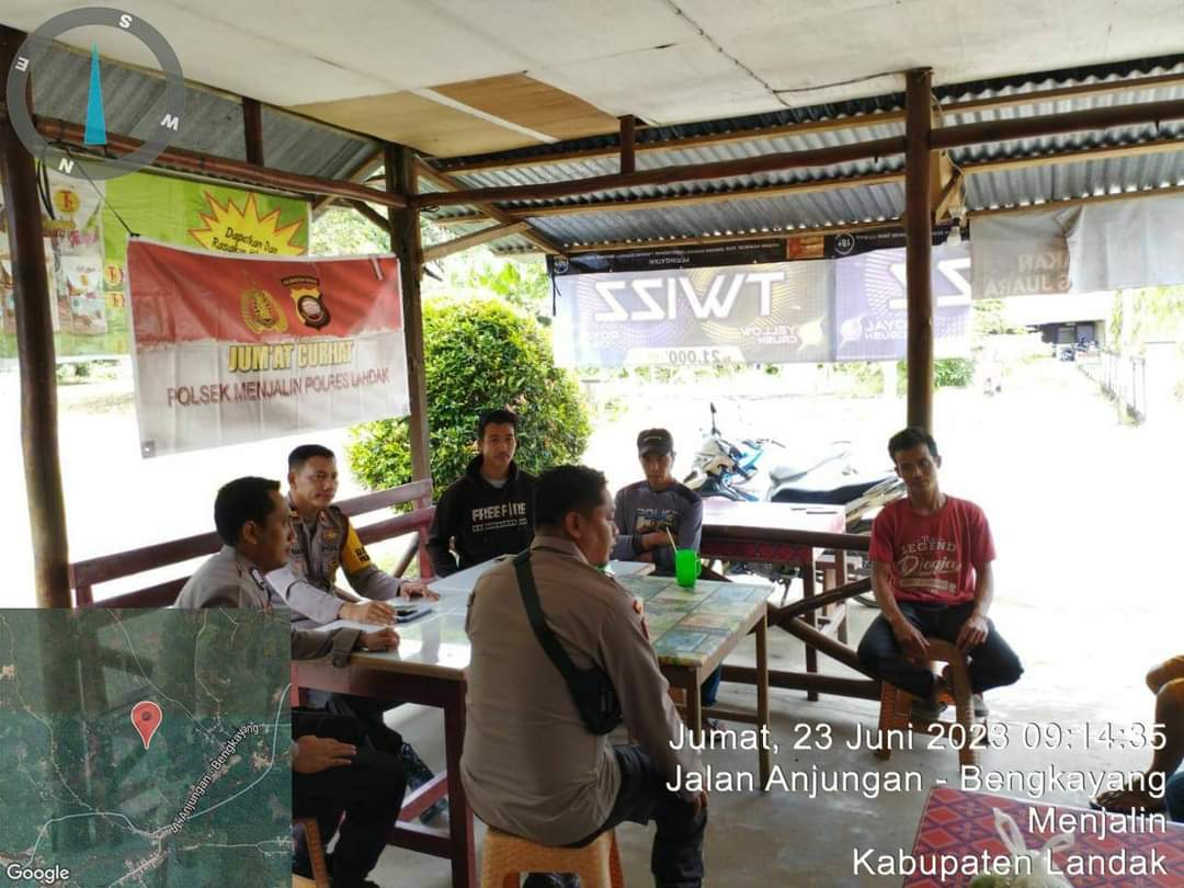 Rodians67522756's tweet photo. Kapolsek Menjalin Bersama Masyarakat Menjalin Melaksanakan Jumat Curhat Didesa Menjalin

#Humaspolreslandak
#Humaspolsekmenjalin https://t.co/GXhLH3LweB