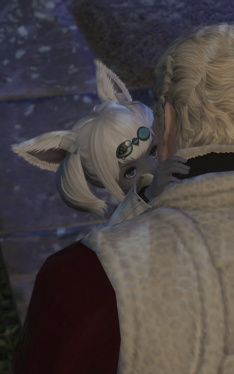 punningway's tweet photo. Once he explained that it wasn't a functioning weapon, and was light enough material for a kid, her parents were okay. Uncle Nero will babysit again.

#ffxiv #ffxivonmac #nerotolscaeva #tillylunagarlond #luraluna #cidgarlond #lunagarlondfamily #gposers #wolship #cidwol #unclenero https://t.co/fkDhFpXdYg