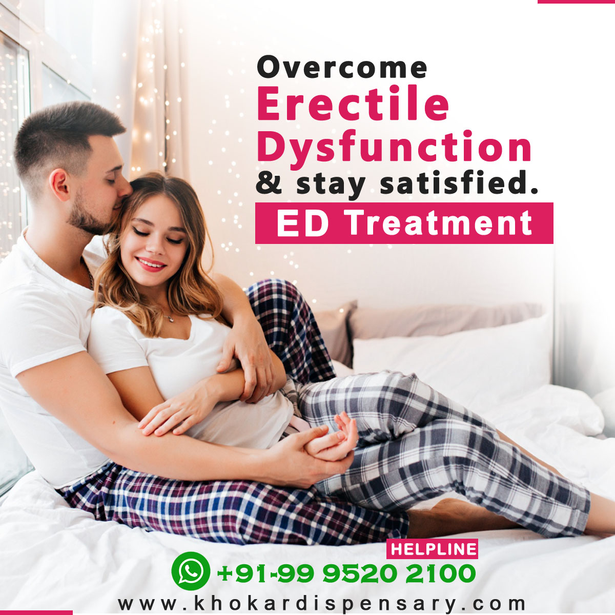 Occurs when a man can't get or keep an erection firm enough for sexual intercourse.

Get ayurveda treatment for ED. Call or WhatsApp +91-9995202100

#ed #sexologist #edtreatment #edclinic #sexclinic #infertility #maleinfertility #ayurveda #edpill #treated #infertilitytreatment
