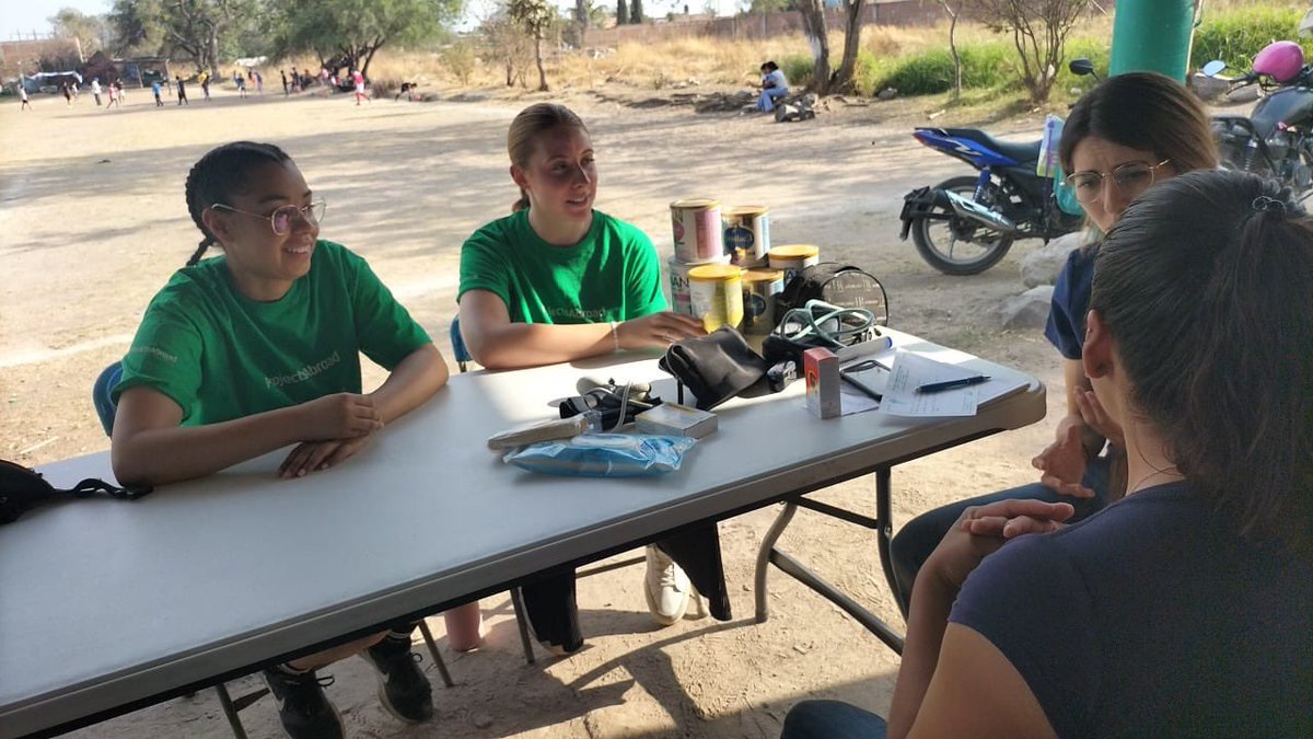 Today we have been assisting again with community public health outreach in a different area with limited access to healthcare #Mexico23CHPSC <a href="/DerbyUni/">University of Derby</a>