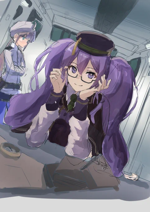 WIP ちっちゃいシオンも描きたいね