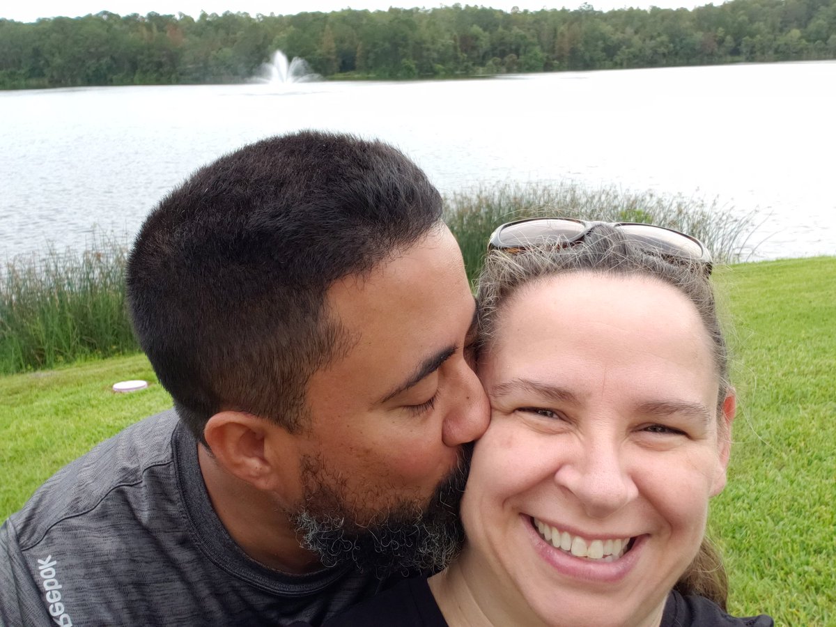 DynamicU's tweet photo. Back where we made it official. Times may have changed,but my love for you has not. #TheDelgadoFamily #PapaBear #MamaBear #IDo https://t.co/L9dMf2Mldq