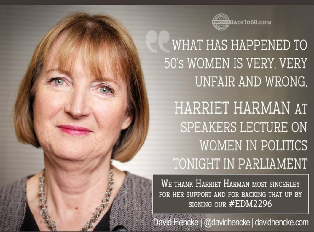 @HumanRightsCtte @HarrietHarman Please @HarrietHarman  can you address the 50swomens issue .