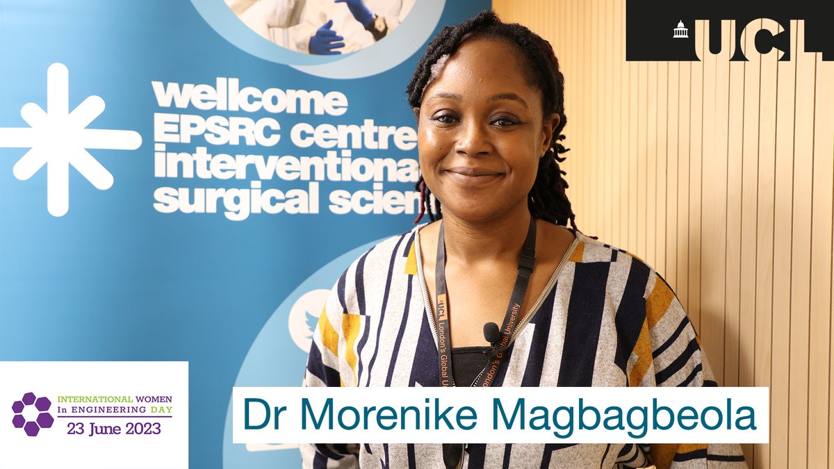 Happy #InternationalWomenInEngineeringDay! 
Today we are showcasing three #WEISSWomen and the innovative research they are working on.  First up is Dr Morenike Magbagbeola #WeAreWEISS #INWED23 👉youtube.com/watch?v=K8XvpN…