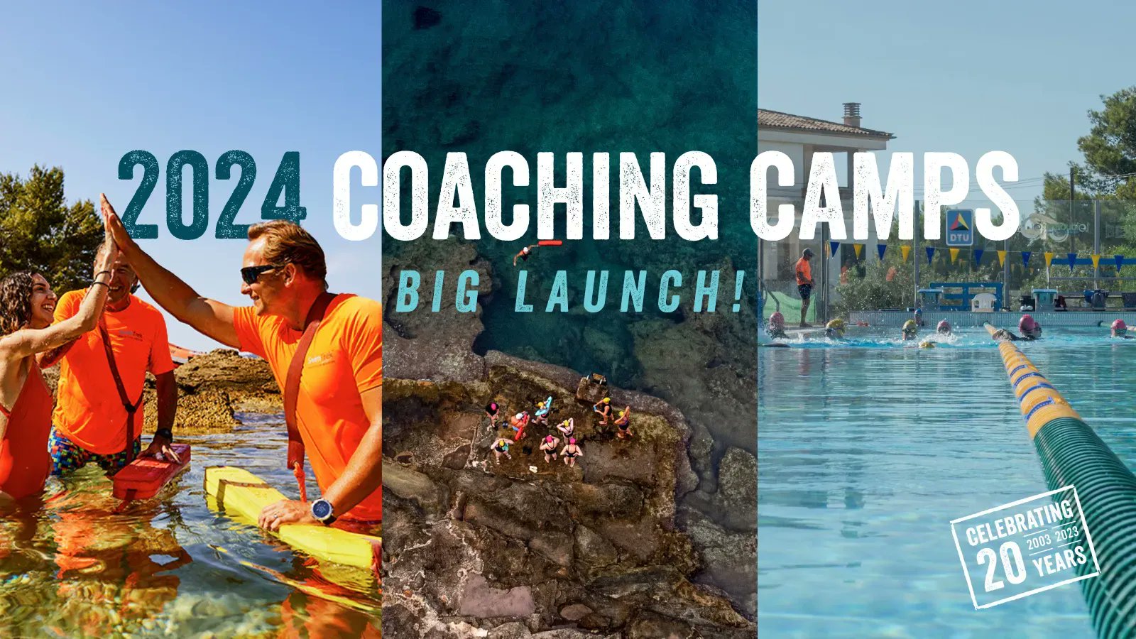 SwimTrek on Twitter "🏊‍♀️ BIG Launch! 2024 Coaching Camps 🌊 Join our