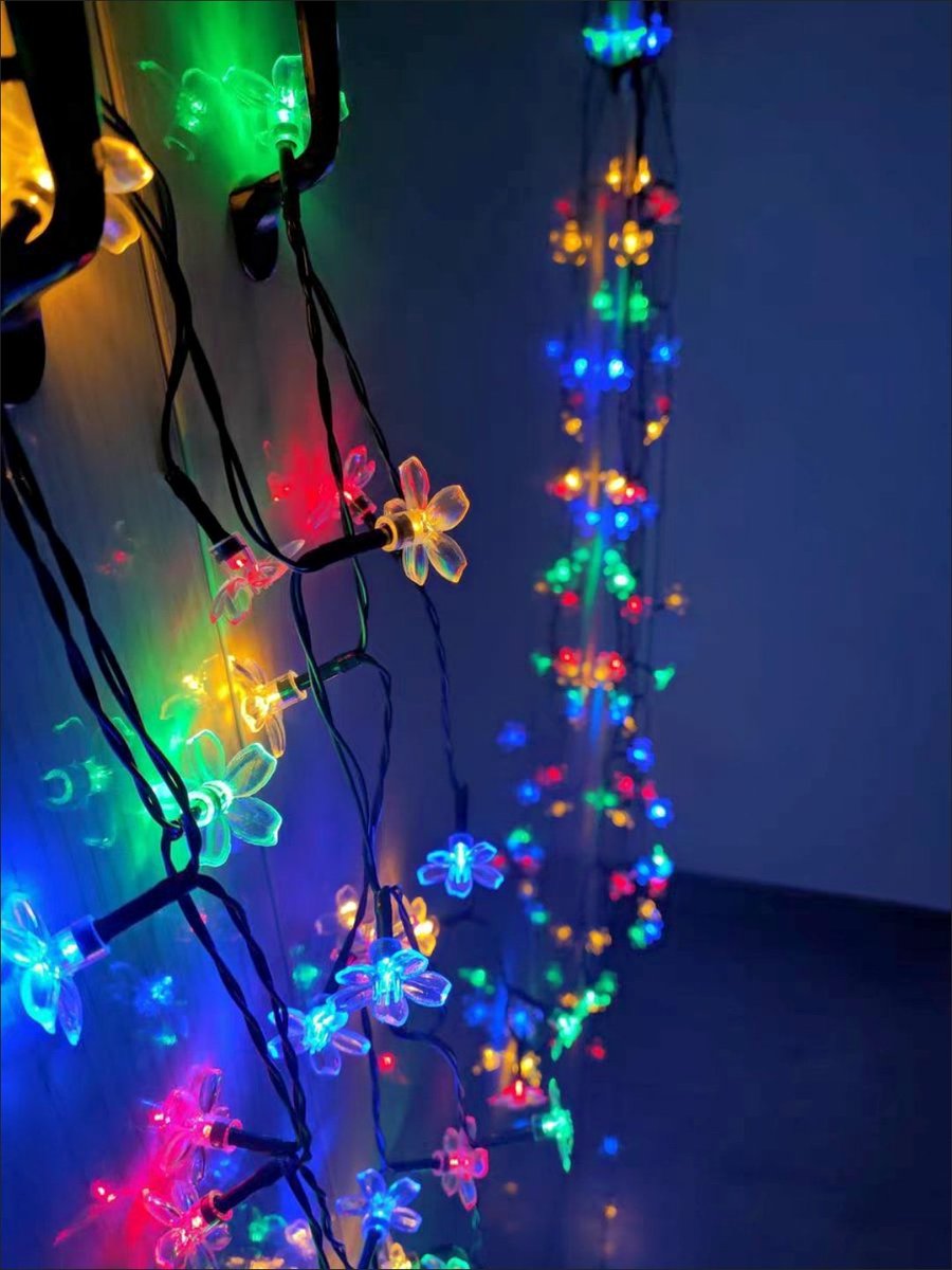 nbakilight's tweet image. #solarstringlights #solarfairylightsoutdoor  #solarflowerstringlights #lucessolares #solarlichterkette #lucisolari #fencedecorlights #gardendecorlights #pergolalights #Akilight