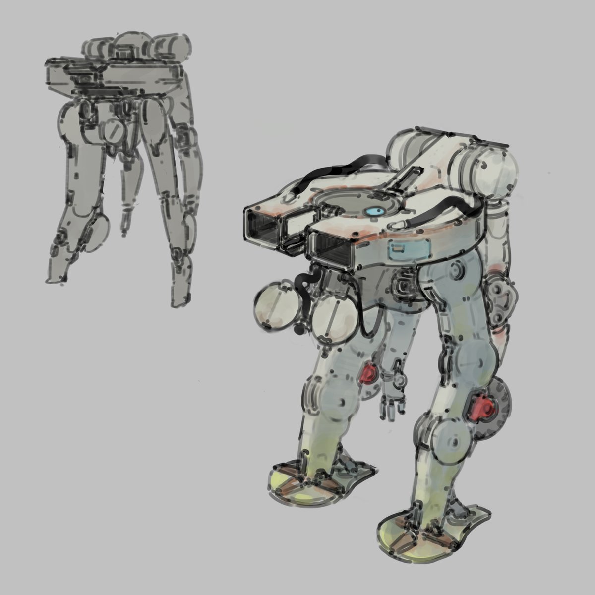 Mech #sketch #conceptart