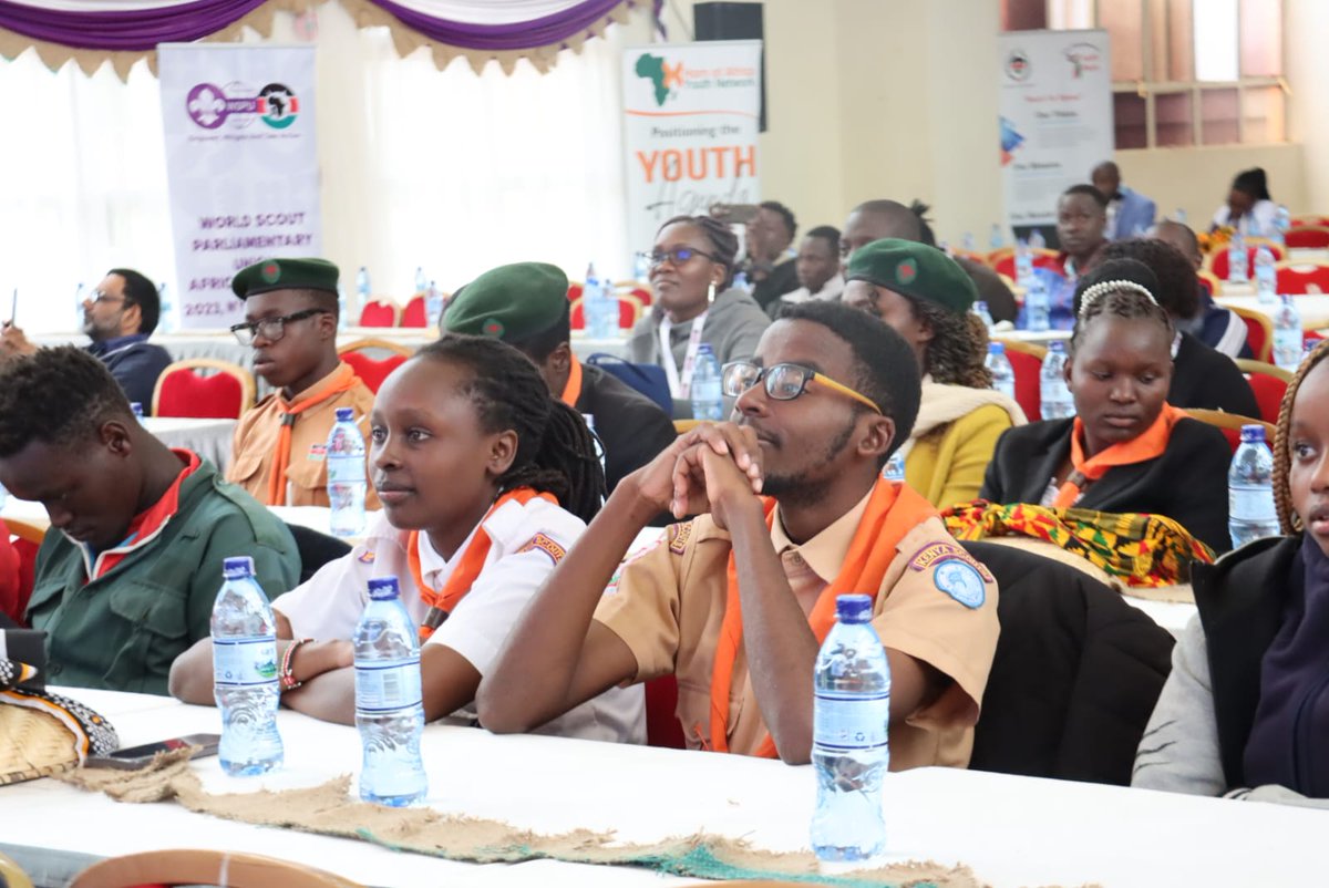 NYC_YouthVoice's tweet photo. The ongoing 1st WSPU Africa Assembly, themed Empowering Africa Parliamentarians and Youth in Climate Change Mitigation Through Scouting in Nyeri, has reaffirmed the youth's commitment to address climate change through scouting.
@MargaretKiogora @wspukenya
#1stWSPUAfricaAssembly https://t.co/wey3muvGk9