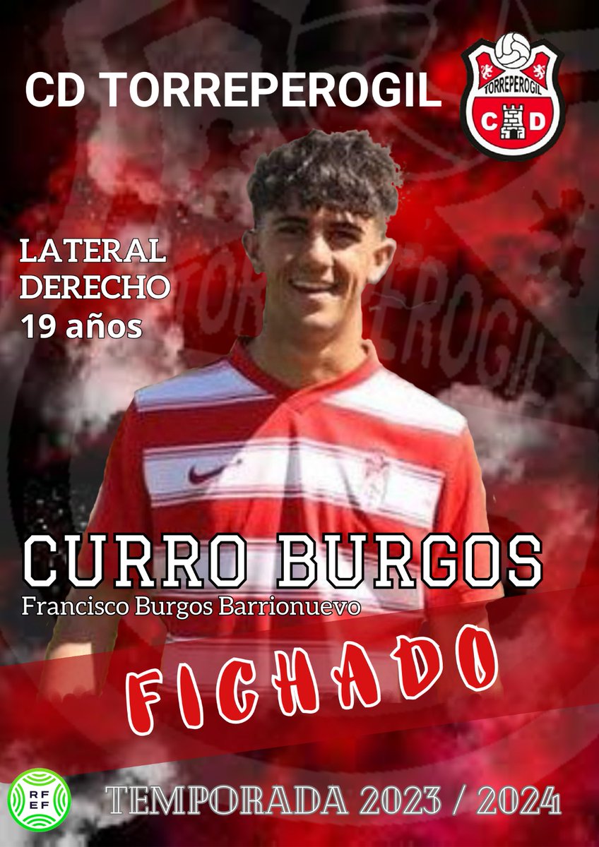FICHAJES 🔴⚪🔴
Seguimos con las incorporaciones, toca a Curro, uno de los jóvenes con mayor proyección de la provincia.
A darlo todo por este escudo 💪💪💪