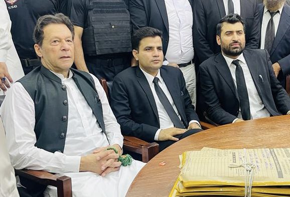 With @ImranKhanPTI at Lahore High Court