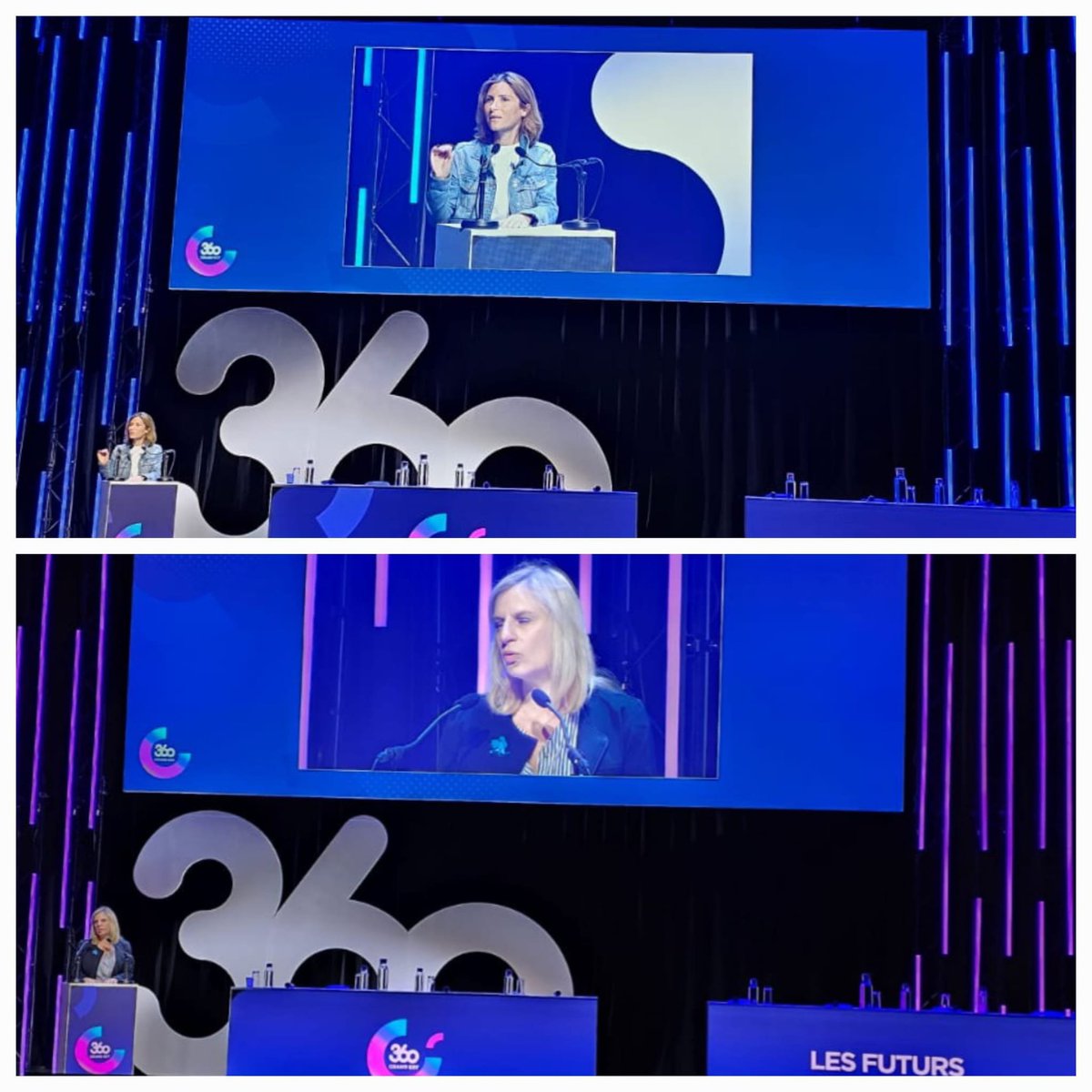 [ <a href="/360GrandEst/">360 Grand Est</a> ] <a href="/DebordValerie/">Valérie Debord</a> donne le ton👉 cette journée est placée sous le signe des compétences &amp; des talents. Une intervention passionnante de <a href="/JuliadeFunes/">de Funès</a> 👉 l'approche managériale des #RH pour favoriser l'engagement &amp; l'autonomie des collaborateurs.
#EmployeeEngagement