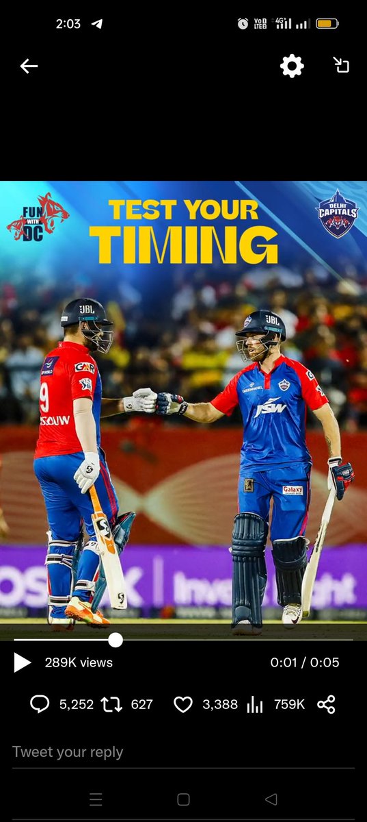 bhupender9658's tweet photo. @DelhiCapitals @PhilSalt1 @Rileerr @DelhiCapitals @PhilSalt1 @Rileerr 

#testyourtiming https://t.co/78WZxHAAJo