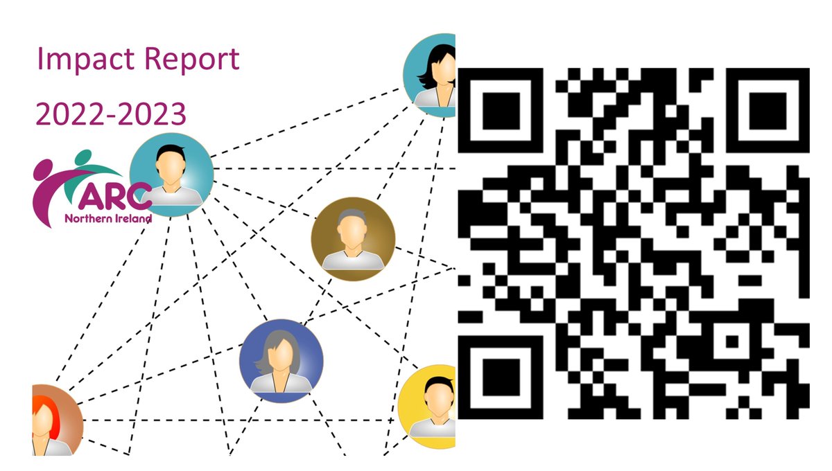 The @arcni Annual Impact Report 2022-23 is now available. To download and read click the link below or scan the QR Code. Download Link: rb.gy/la9oi