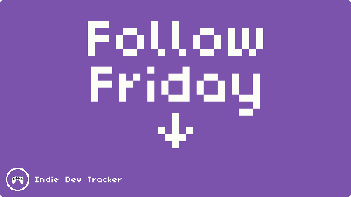 🙌 It's #FollowFriday! Show us your latest 👇 so we can #retweet and get you some #follow energy!

Don't forget to #follow for #indiedev retweets, and join discord.gg/4AX68gWtn8 😉.

#gamedev #indiegame #indielove #celebrateindies #game #gaming #gamer