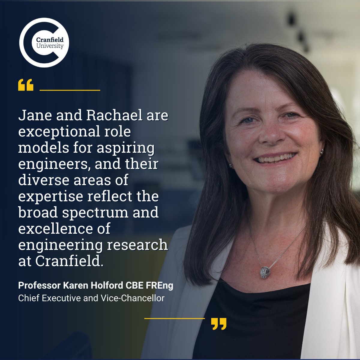 We're so pleased Dr Jane Hodgkinson and Dr Rachael Hazael have been highly commended as finalists, finishing in the top 100 of the prestigious 2023 Top 50 Women in Engineering (WE50) awards.

Read more:
bit.ly/3Nq8Y7m

#INWED23 #WE50