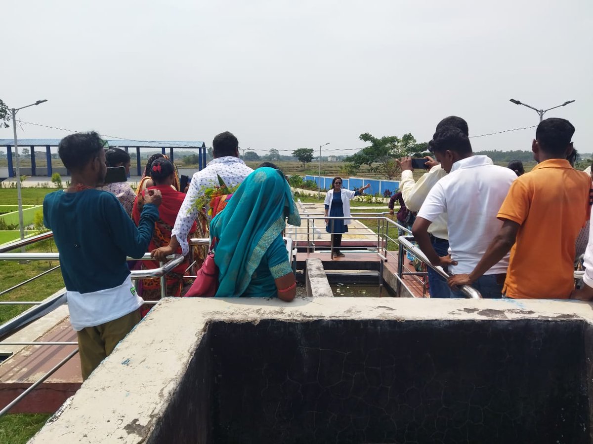 @PRDeptOdisha 
1st Day Exposure visit of PRI members to FSTPs of ULBs under Mayurbhanj district.
 @sbmodisha @UNICEFIndia @FssmOdisha @MoJSDDWS @ZPMayurbhanj