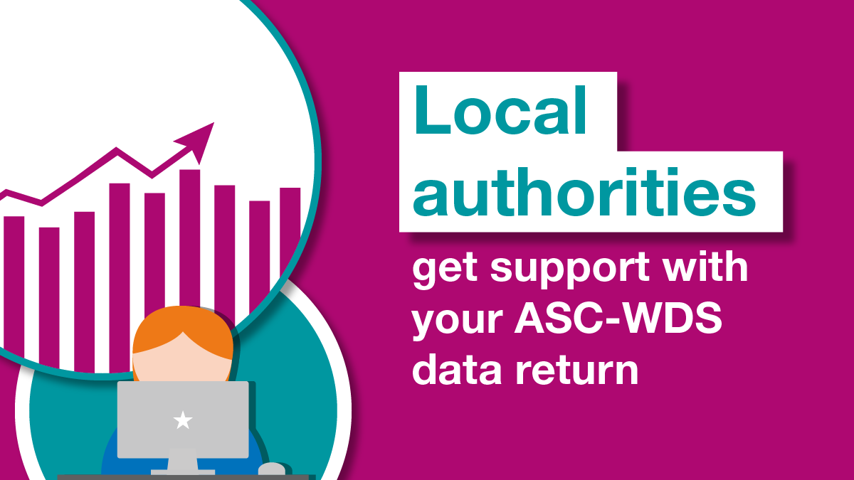 💻Virtual ASC-WDS workshops for Local Authorities 
📅27 June 2023 ⌚ 14:00 – 15:00 

To help local authorities prepare for mandatory data return via #ASCWDS, these sessions cover this year’s timeframe, process &amp; requirement &amp; what not to do.

🔗Book now: bit.ly/3pGxQzx