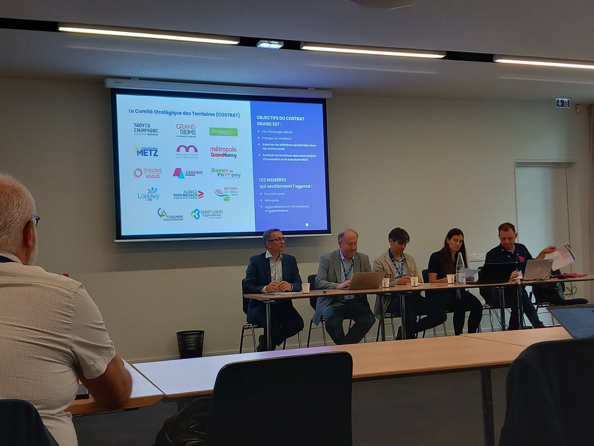 Suite du <a href="/360GrandEst/">360 Grand Est</a> avec le Comité Stratégique des Territoires de @GrandENov : #Troyes Champagne Métropole présente aux côtés des autres territoires pour échanger sur les enjeux de l’#énergie et de la transition énergétique et les impacts de transformation des #territoires.