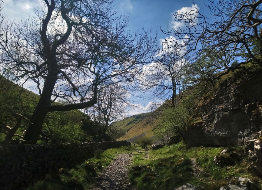 'Our lives begin to end the day we become silent about things that matter' - Martin Luther King (Photo: Biggin Dale, Peak District, Derbyshire)