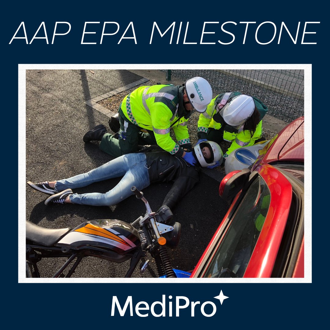 mediprolimited's tweet image. Today, we have our 500th Associate Ambulance Practitioner learner going through to their End Point Assessment. This is an incredible milestone for MediPro, one that we are truly proud of.

#EPA #EndPointAssessment #apprenticeships #AAP
