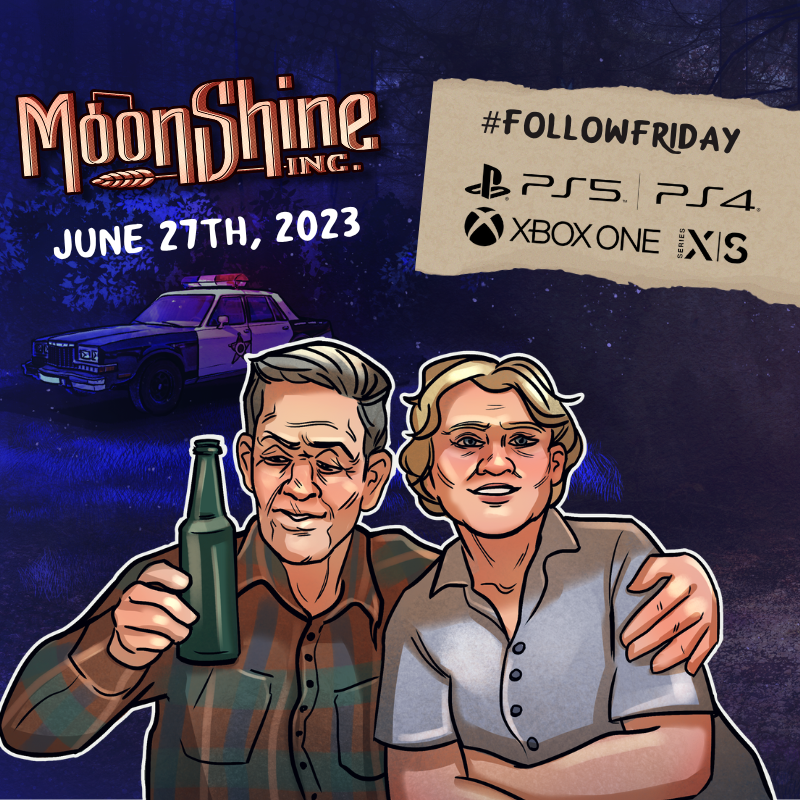 ℱᵒᒻᒻᵒ꒳ 
Only a few days, and you, #console players, gon' make your own #moonshine. 
Before that, celebrate #FollowFriday and follow Moonshine Inc. 

#PlayStation: bit.ly/playstation-ms
#Xbox: bit.ly/xbox-ms

#GamingNews #DistillSuccess #Moonshiners