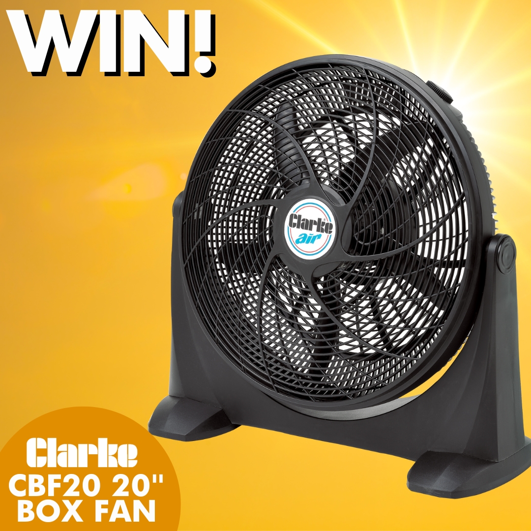 Keep cool this #FreebieFriday as we have not one but 𝗧𝗪𝗢 Clarke Box Fans for you to #WIN this week! 

To enter, simply follow us and retweet this post.

#Competition ends on Monday 26th June at 5pm. T's & C's apply.