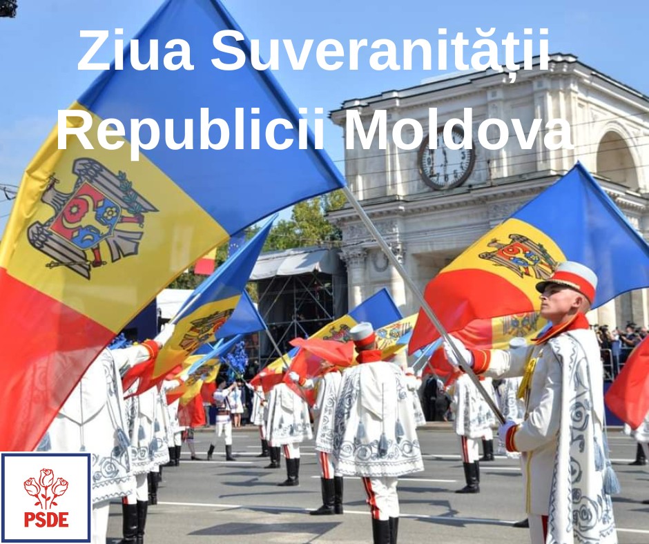PSDEMoldova's tweet photo. Felicitări,  stimați cetățeni,  cu ocazia Zilei Suveranității  Republicii Moldova!

Suveranitatea unui popor este importantă, în primul rând, pentru faptul că îi garantează dreptul de a-și decide singur soarta, în funcție de valorile și aspirațiile sale. https://t.co/0NDd9ISeTu