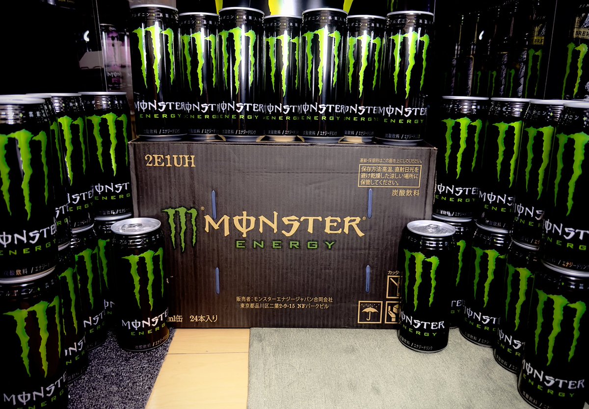 Monster energy JP 500ml can🇯🇵

コロナなってたらキャンペーン忘れてた😭

 #モンスターエナジー #エナジードリンク #Monsterenergy #energydrink
#500ml缶登場 #MonsterEnergy