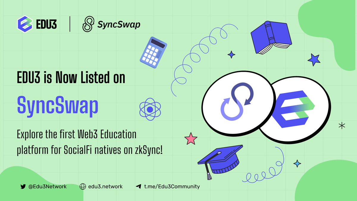 Edu3 📚 Live on zkSync Era tweet media