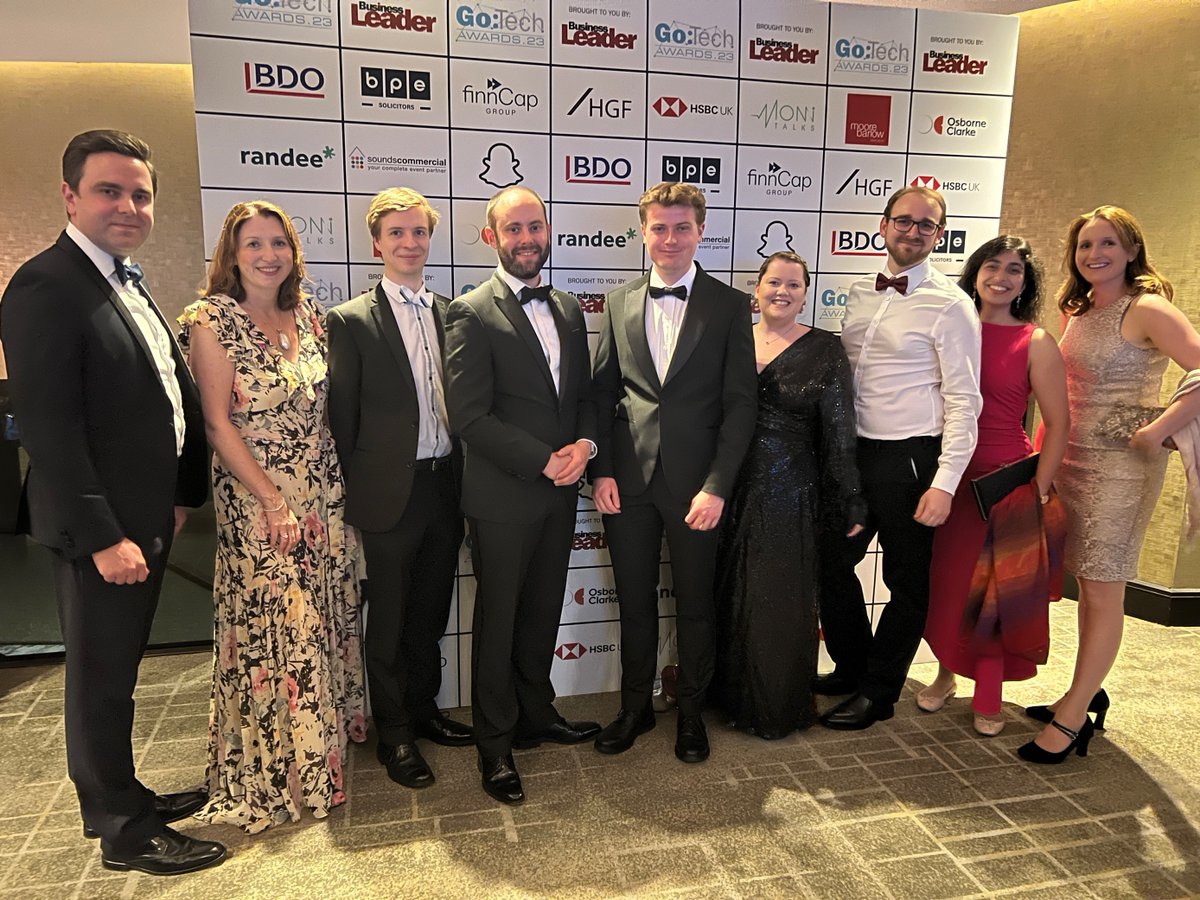 ReactionEngines's tweet image. We had a fantastic evening at the @GoTechAwards last night. Although we didn&apos;t win the Sustainable Tech Company of the Year award, a huge shout-out to @OctopusEnergy for clinching the title for the second year in a row! #GoTech23 #SustainableAviation