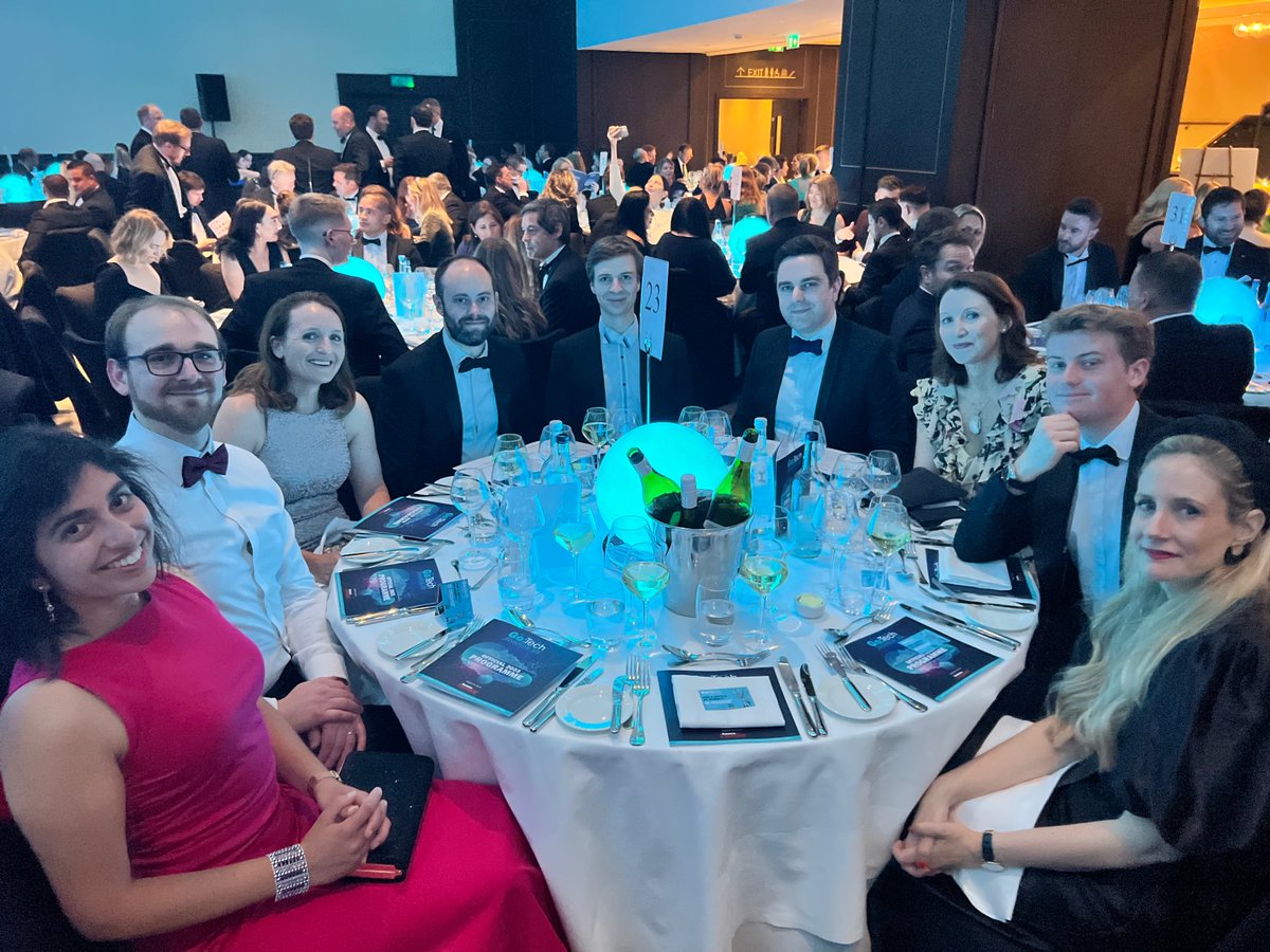 ReactionEngines's tweet image. We had a fantastic evening at the @GoTechAwards last night. Although we didn&apos;t win the Sustainable Tech Company of the Year award, a huge shout-out to @OctopusEnergy for clinching the title for the second year in a row! #GoTech23 #SustainableAviation
