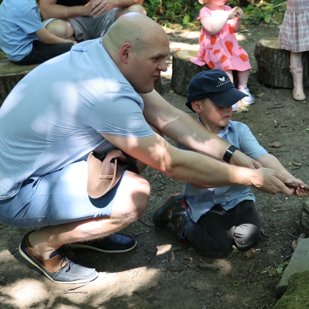 Pre-Prep enjoyed welcoming Dads and Grandads into school to celebrate Father’s Day.

Reception had a wonderful time exploring the forest with their guests.

We hope you all had a lovely time!

#fathersday #stayandplay #preprep #itstartshere
