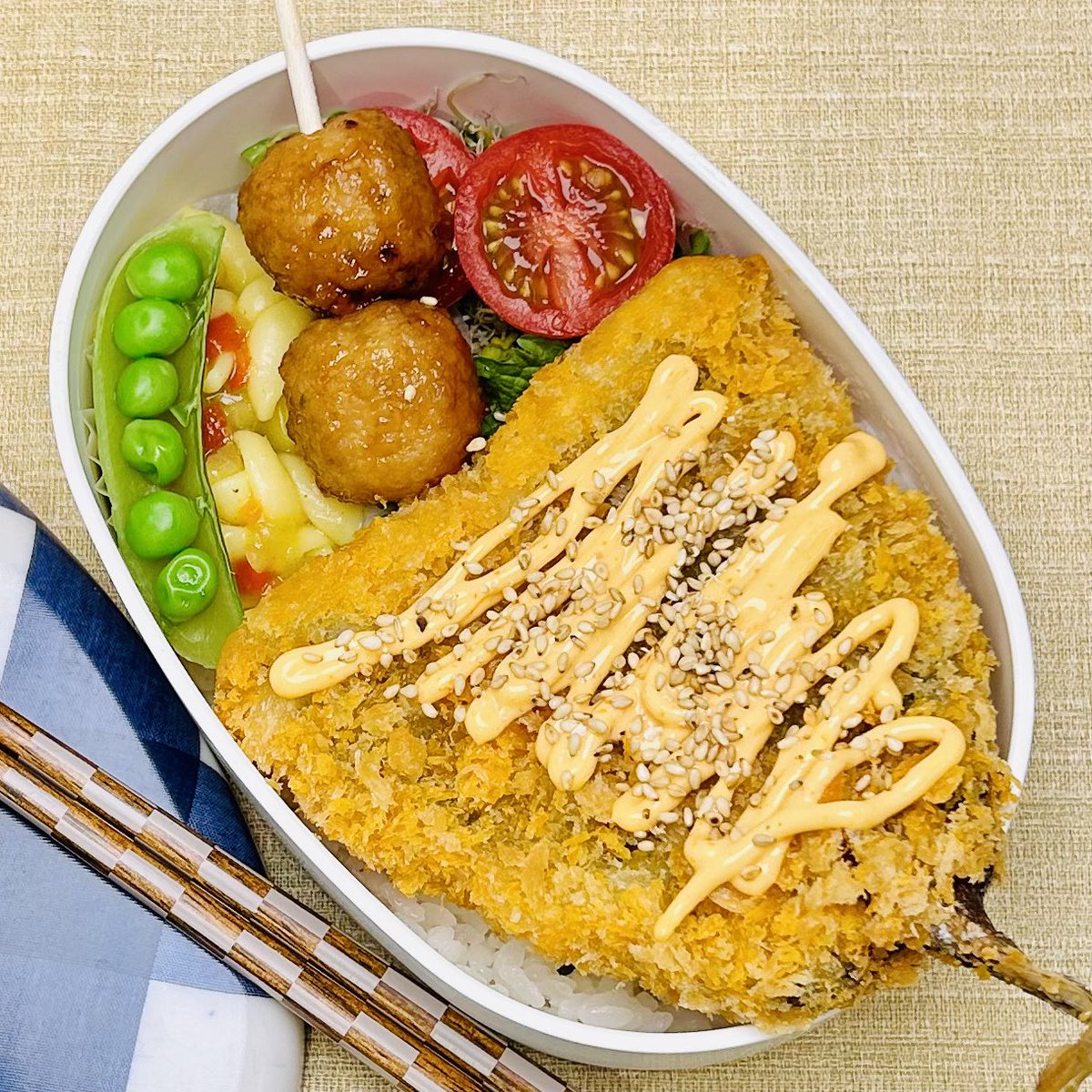 ６月23日(金) アジフライ弁当🍱