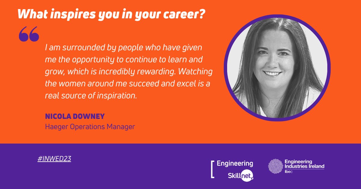 EngineeringIbec's tweet image. The engineering sectors we represent have exports at €8.8 billion or 3.6% of national exports, 10,800 enterprises employing 50,751 people and 65% indigenous companies.

For #INWED23 we&apos;re profiling leaders.

Learn more here ibec.ie/connect-and-le…