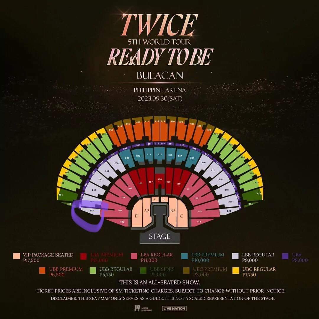 Jeonghonne's tweet photo. WTS LFB TWICE READY TO BE TICKET

- DAY 2!
- (3) LBB Reg 203
- Row 45
- Strictly meet up around Katipunan, Megamall, Podium, Garnet road
- 10k but negotiable 
- Physical ticket already, can show proofs
- dm for more details!

# Twice ph wts lfb bulacan lbb ready to be world tour https://t.co/i91IU8ycq9