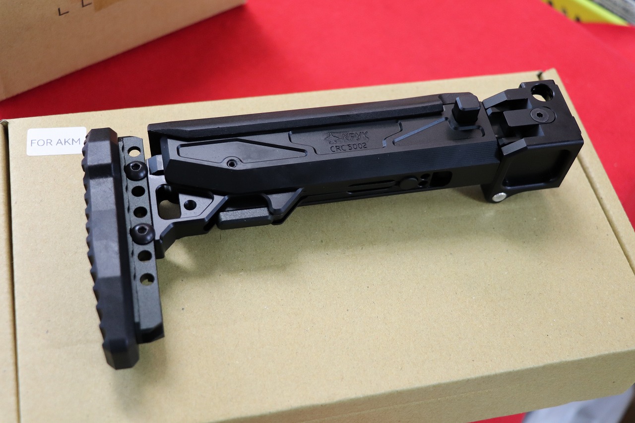 東京マルイ AKM KPYK CRC5002 タイプ ストック BK ウクライナ Airsoft Monster KPYK CRC5002タイプストック (東京マルイ AKM